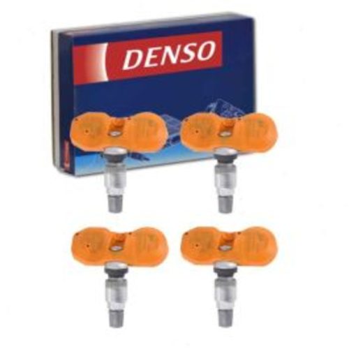 4 pc DENSO Tire Pressure Monitoring System Sensors for 2011 BMW Alpina B7