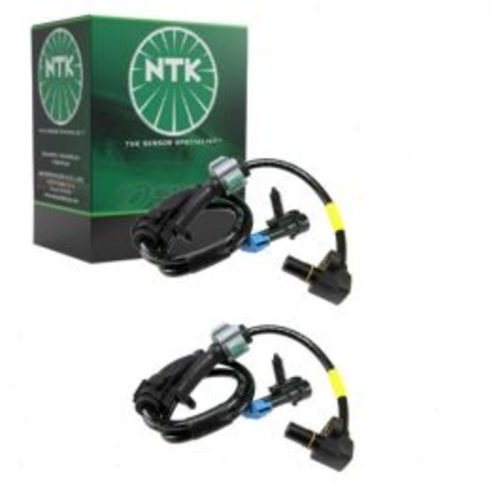2 pc NTK Front ABS Wheel Speed Sensors for 2002-2006 Cadillac Escalade EXT