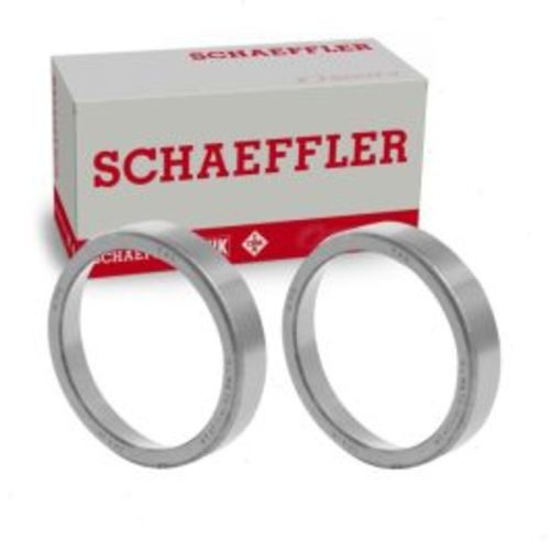 2 pc Schaeffler Front Inner Wheel Bearing Races for 1987 Chevrolet R10 Suburban