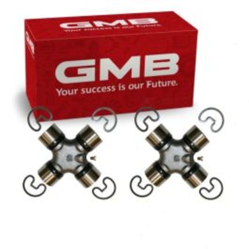 2 pc GMB Front Shaft Rear Center Universal Joints for 1986-1992 Jeep Comanche