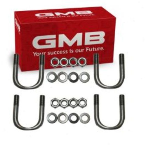 2 pc GMB Rear Shaft All Universal Joint U-Bolt Kit for 2000-2010 Dodge Dakota