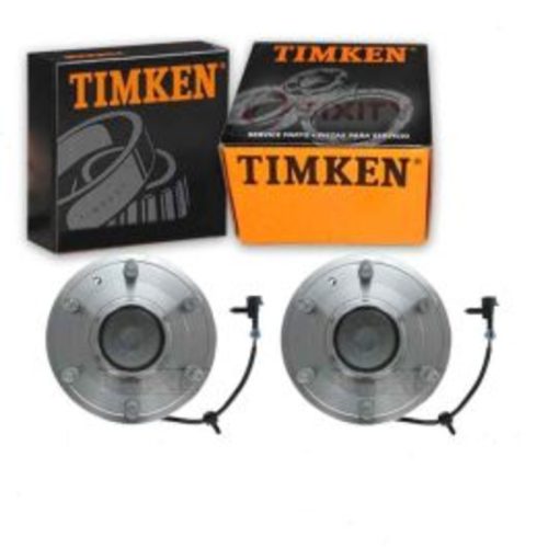 2 pc Timken Front Wheel Bearing Hub Assemblys for 1999-2006 GMC Sierra 1500