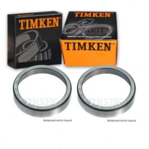 2 pc Timken Rear Outer Differential Pinion Races for 1970-1978 American Motors Gremlin