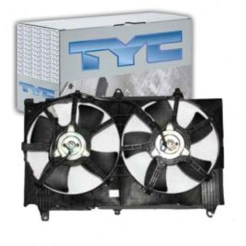TYC Dual Radiator & Condenser Fan Assembly for 2003-2007 Infiniti G35