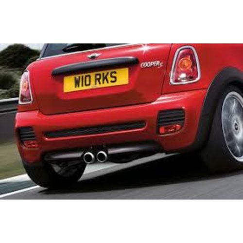 Rear Bumper Corner Wheel Arch Door Lower Bumper Black Trim Left 51120413250  & Right 51120413250 Compatible With MINI R56