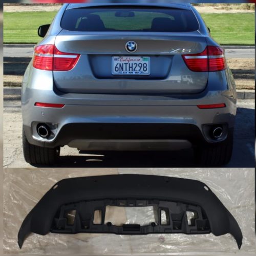 Rear Lower Bumper 51127183146 Compatible With BMW  X6 E71 2006-2014 Tag No.106
