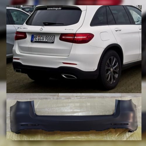 Rear Upper Bumper 2 Sensor Hole A2538800007 Compatible With MERCEDES-BENZ  GLC (X253)TagNo.25B