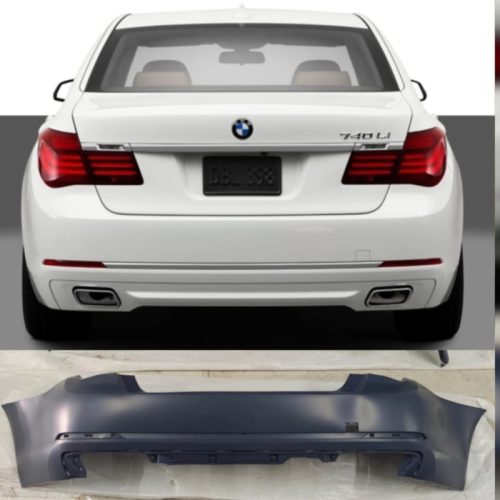 Rear Upper Bumper 51127311356 Compatible With BMW  7 SERIES F02 2009-2016 Tag No.112