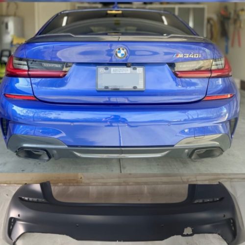 Rear Upper Bumper 51129448799 Compatible With BMW  3 Series G20 2018 Tag No.103